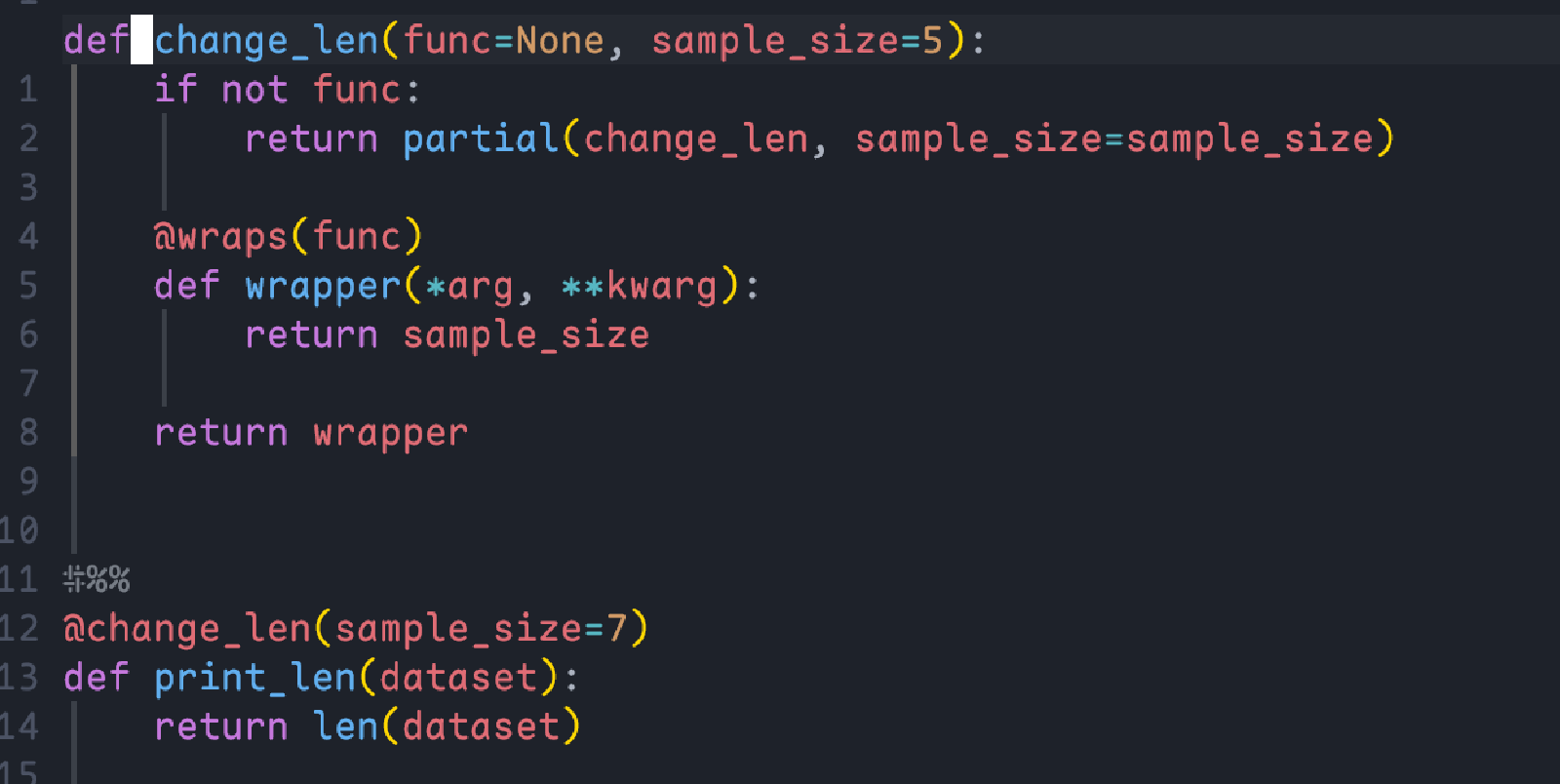 Python函数装饰器的使用